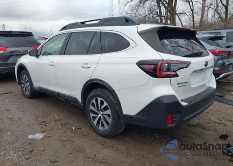 2020 Subaru Outback Premium from USA, damaged, VIN 4S4BTAEC3L3138476